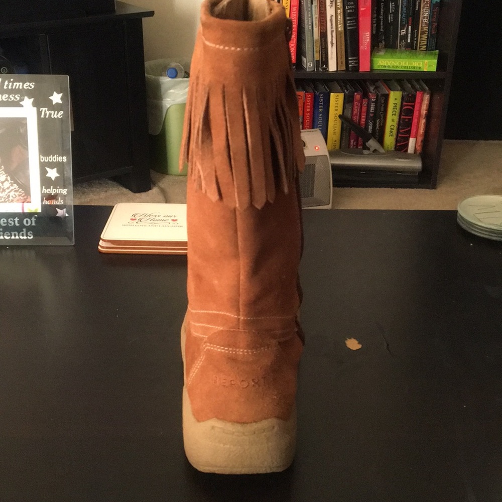 Report Suede Boot “Rust” Color - image 4